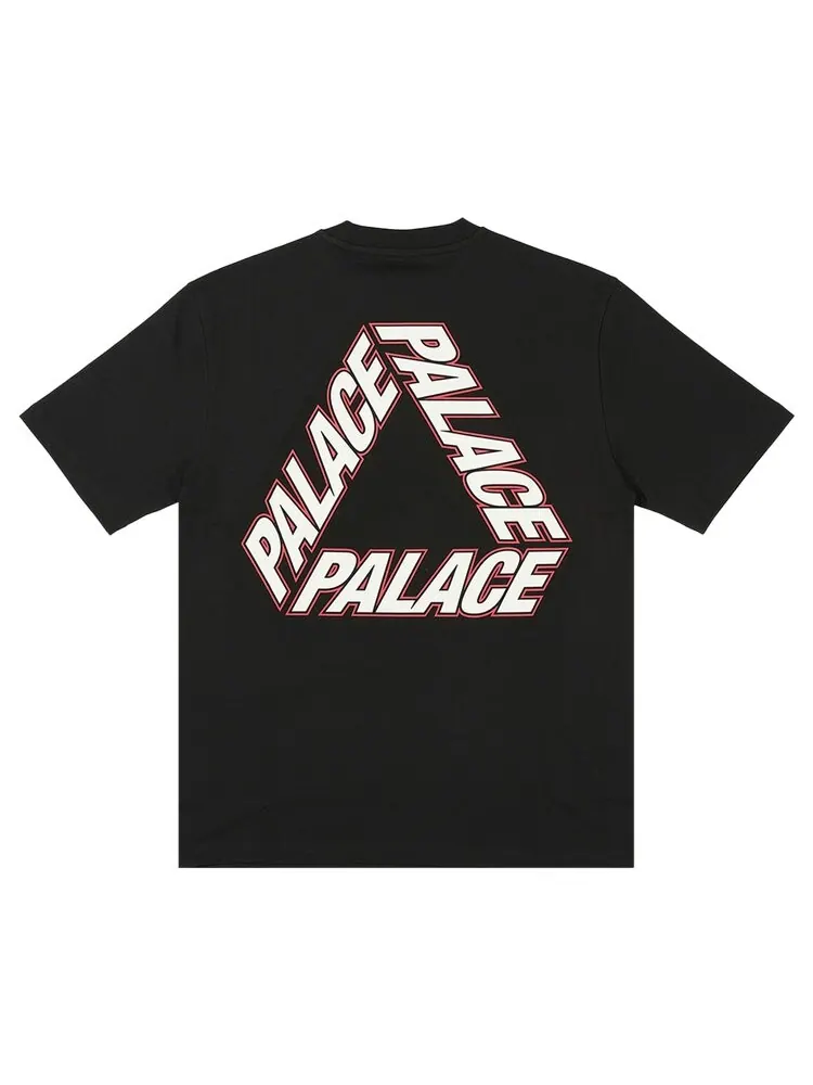 Футболка Palace P-3 Outline T-Shirt — изображение 2 из 2, черный