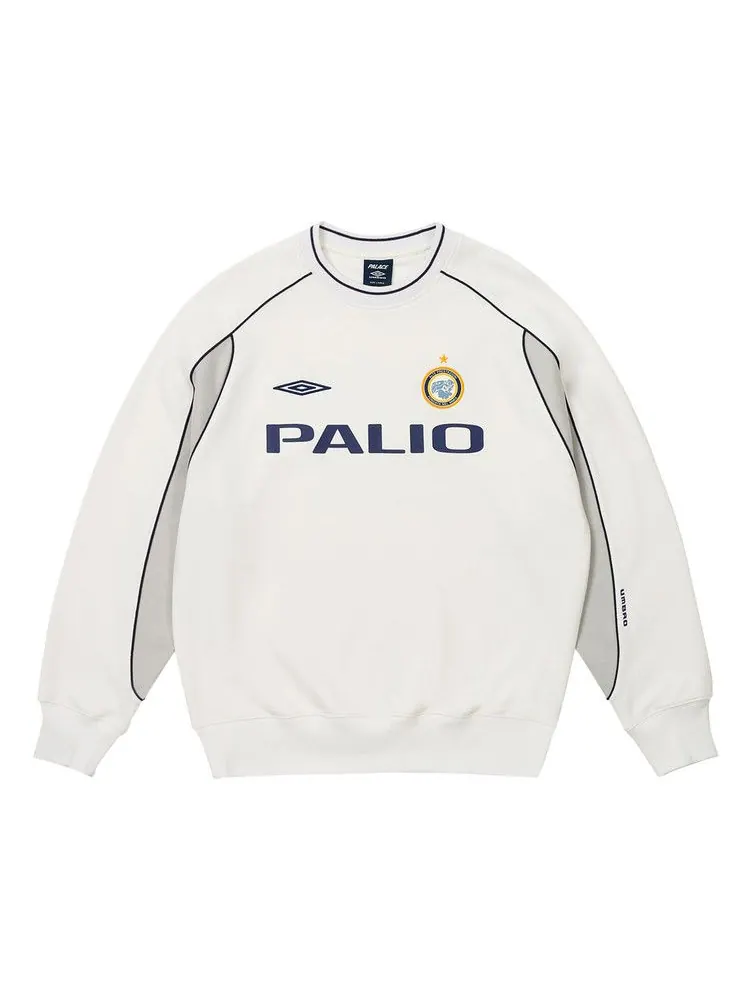 Свитер Palace x Umbro Warm Up Crew — изображение 1 из 2, серый