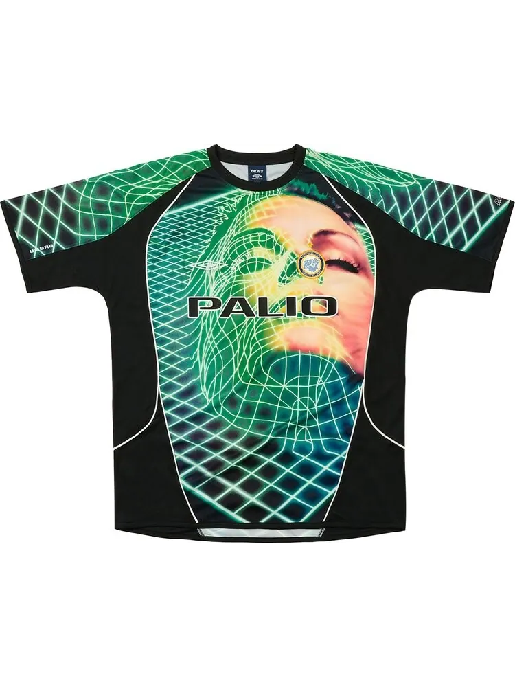 Рубашка Palace x Umbro 3rd Goalie 'Black Neon' — изображение 1 из 2, черный