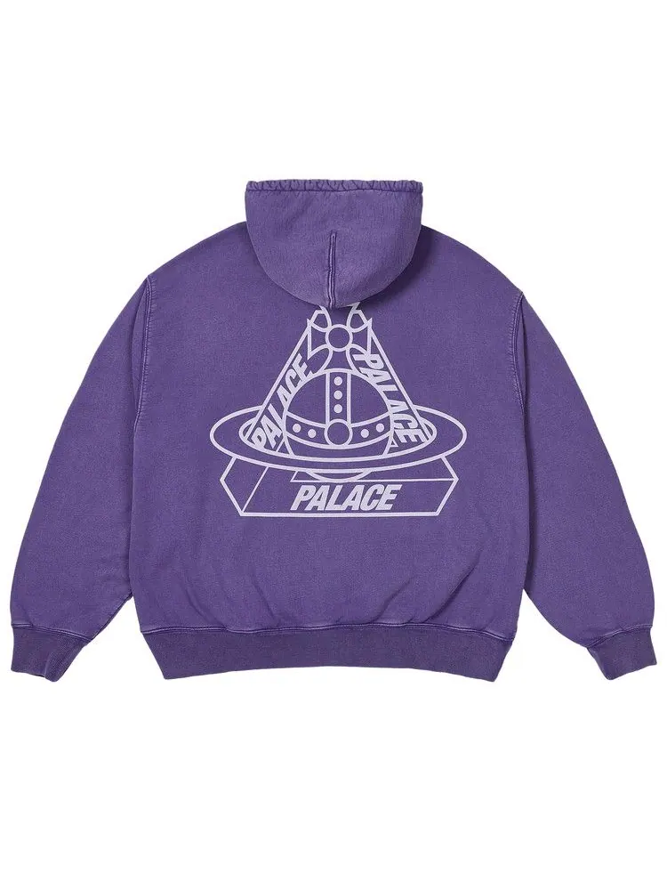Толстовка Palace x Vivienne Westwood Hood — изображение 2 из 2, фиолетовый