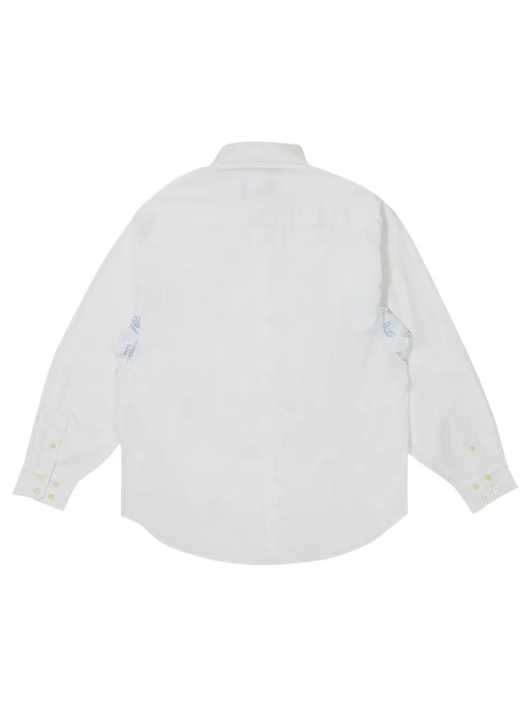 Рубашка Palace x Vivienne Westwood Panel Shirt — изображение 2 из 2, белый