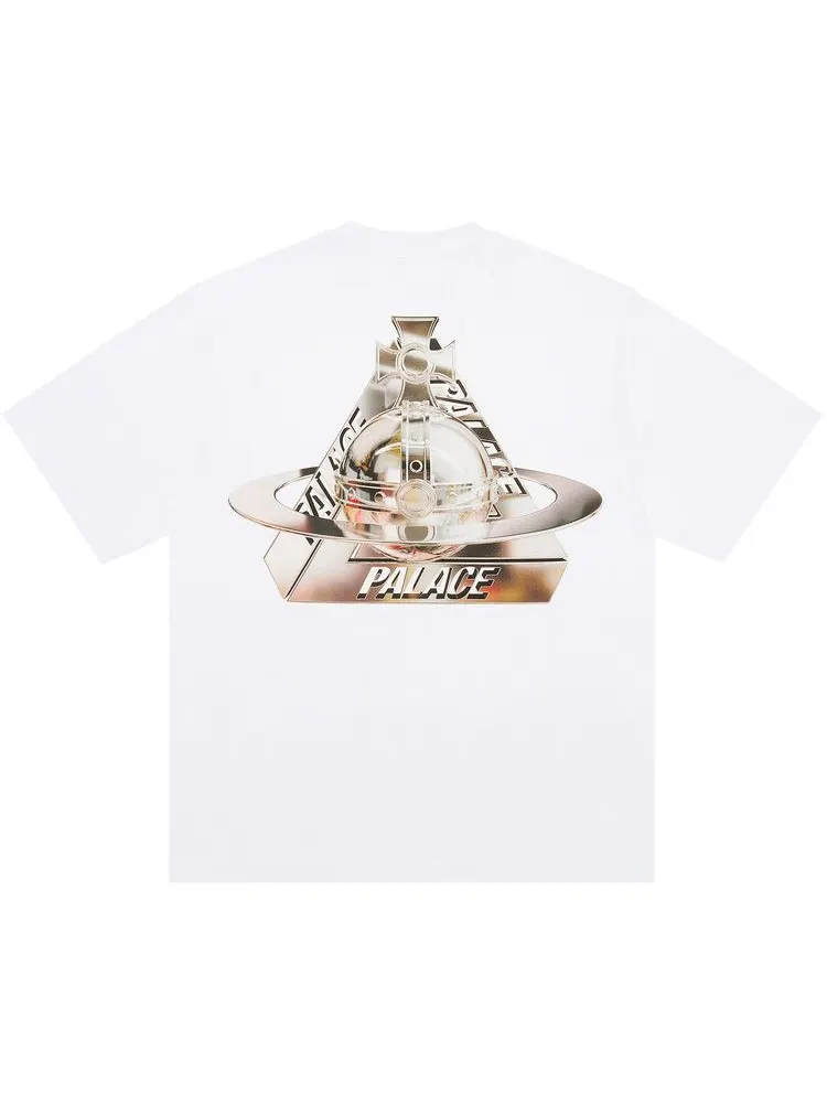 Футболка Palace x Vivienne Westwood T-Shirt — изображение 2 из 2, белый