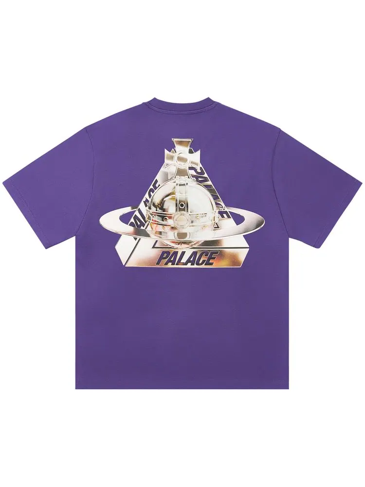 Футболка Palace x Vivienne Westwood T-Shirt 'Purple' — изображение 2 из 2, фиолетовый