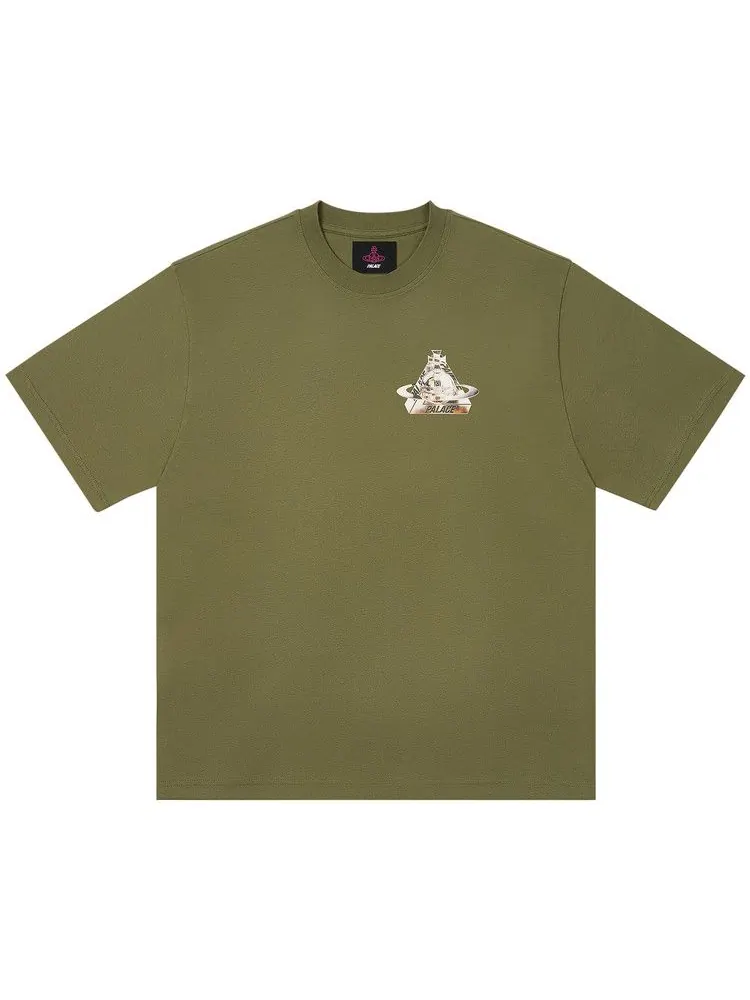 Футболка Palace x Vivienne Westwood T-Shirt — изображение 1 из 2, оливковый