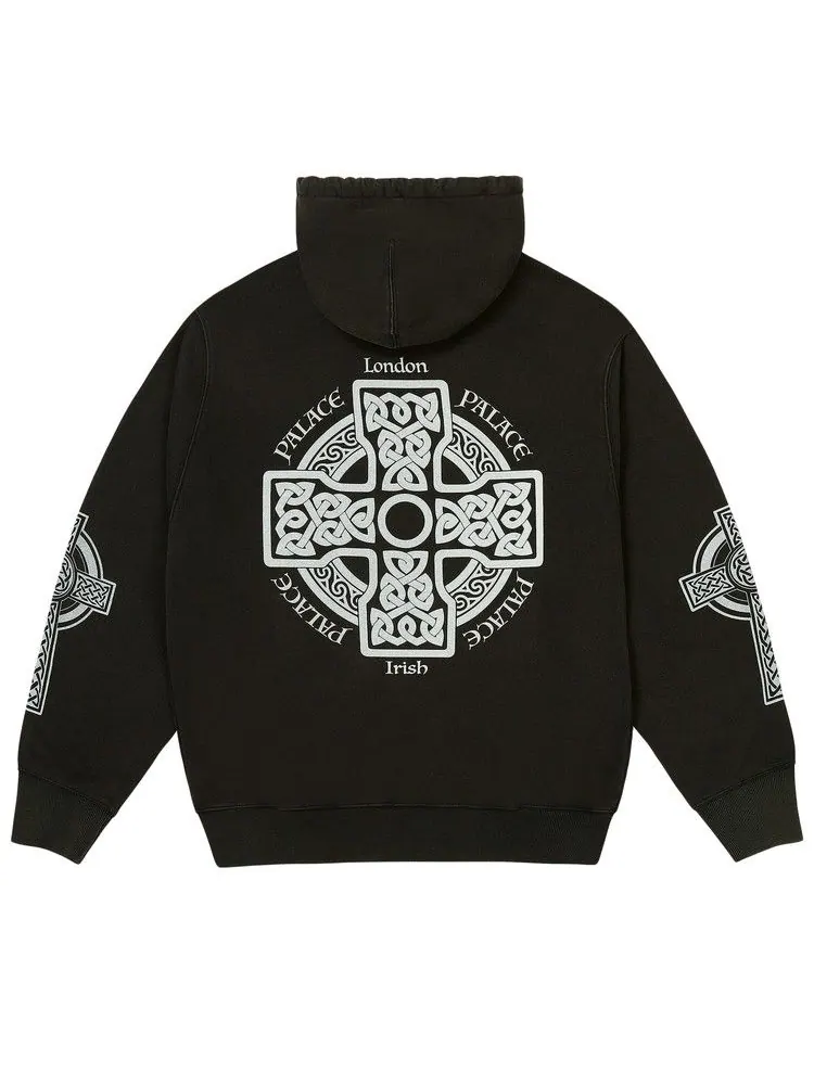 Толстовка Palace Celtic Zip Hood — изображение 2 из 2, черный