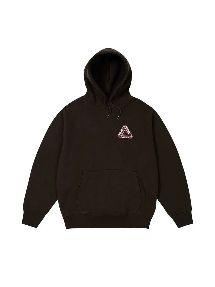 Толстовка Palace Tri-Line Hood — изображение 1 из 2, черный
