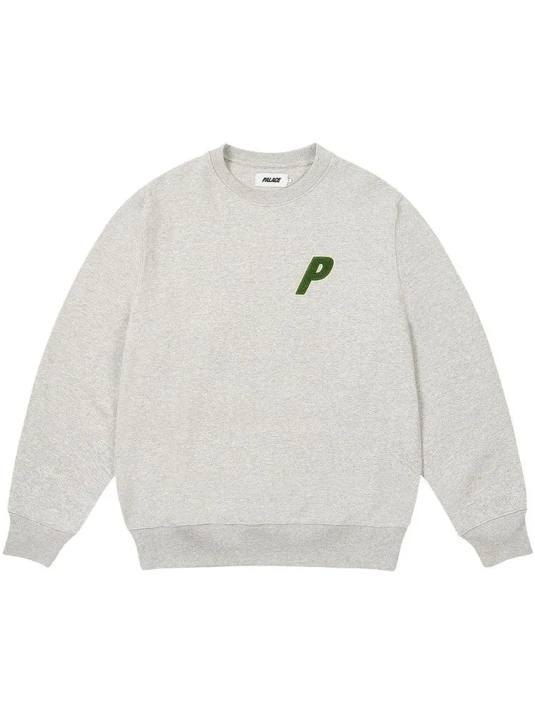 Свитер Palace Chenille Tri-Ferg Crew — изображение 1 из 2, серый