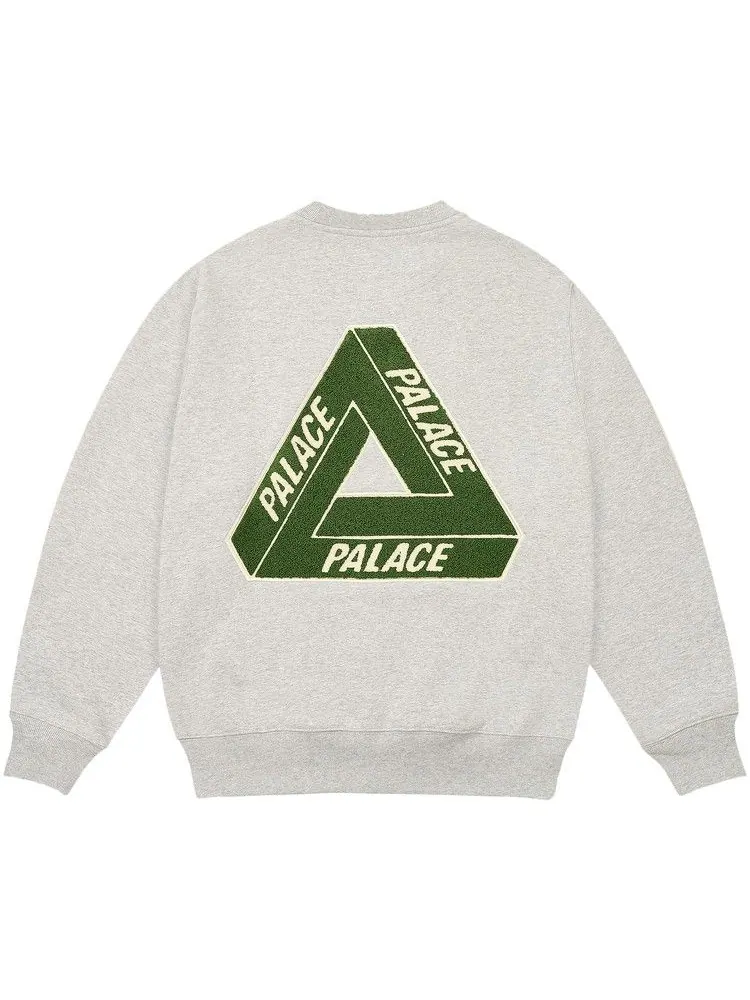 Свитер Palace Chenille Tri-Ferg Crew — изображение 2 из 2, серый