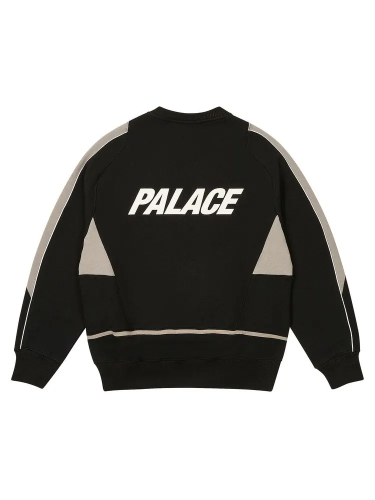 Свитер Palace Pro Team 02 Crew — изображение 2 из 2, черный