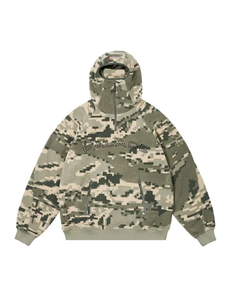 Худи Palace Polartec Shadow Hood Tiger Digi Camo — изображение 1 из 2, разноцветный