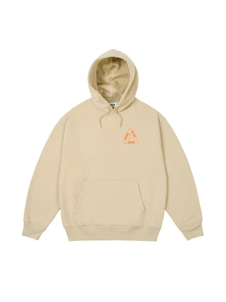Толстовка Palace Glow Tri-Ferg Hood — изображение 1 из 3, серый