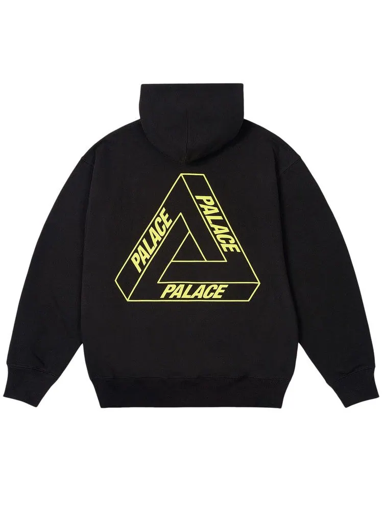 Толстовка Palace Glow Tri-Ferg Hood — изображение 2 из 3, черный