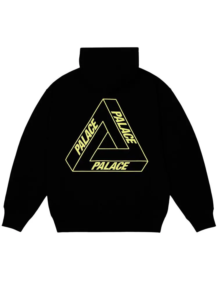 Толстовка Palace Glow Tri-Ferg Hood — изображение 3 из 3, черный