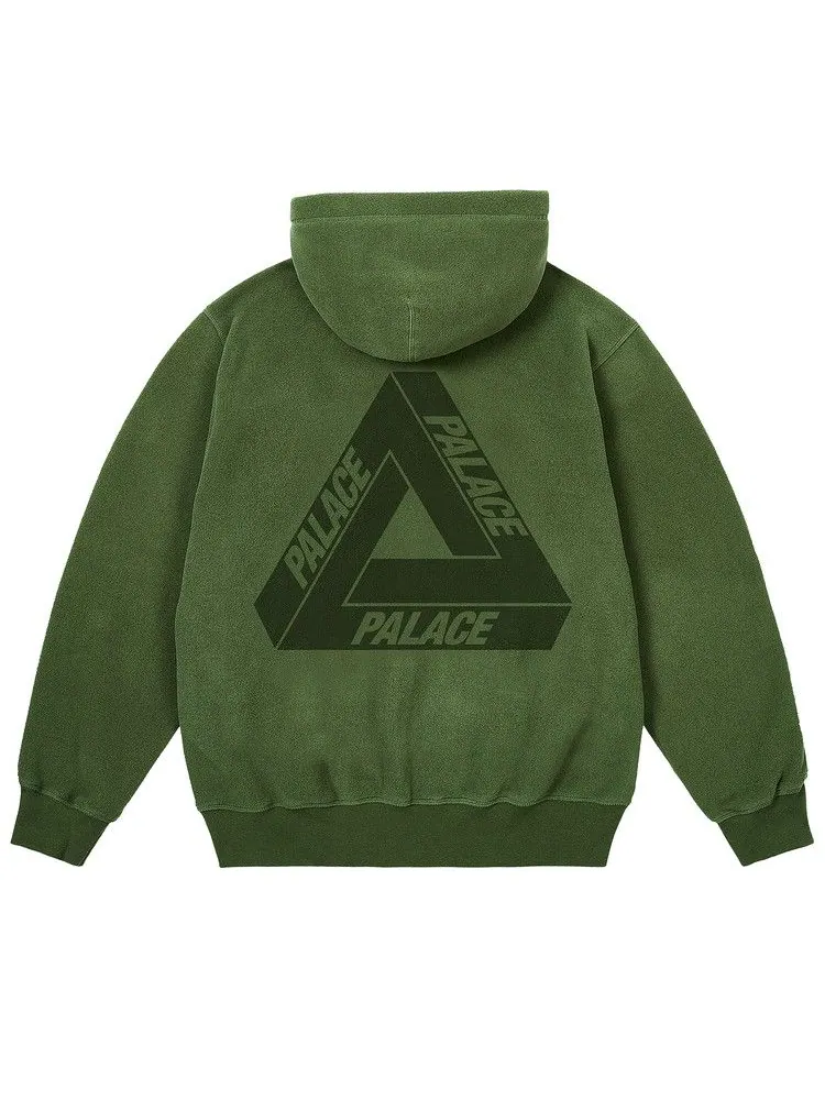 Толстовка Palace Polartec Lazer Zip Hood — изображение 2 из 2, глубокий зеленый