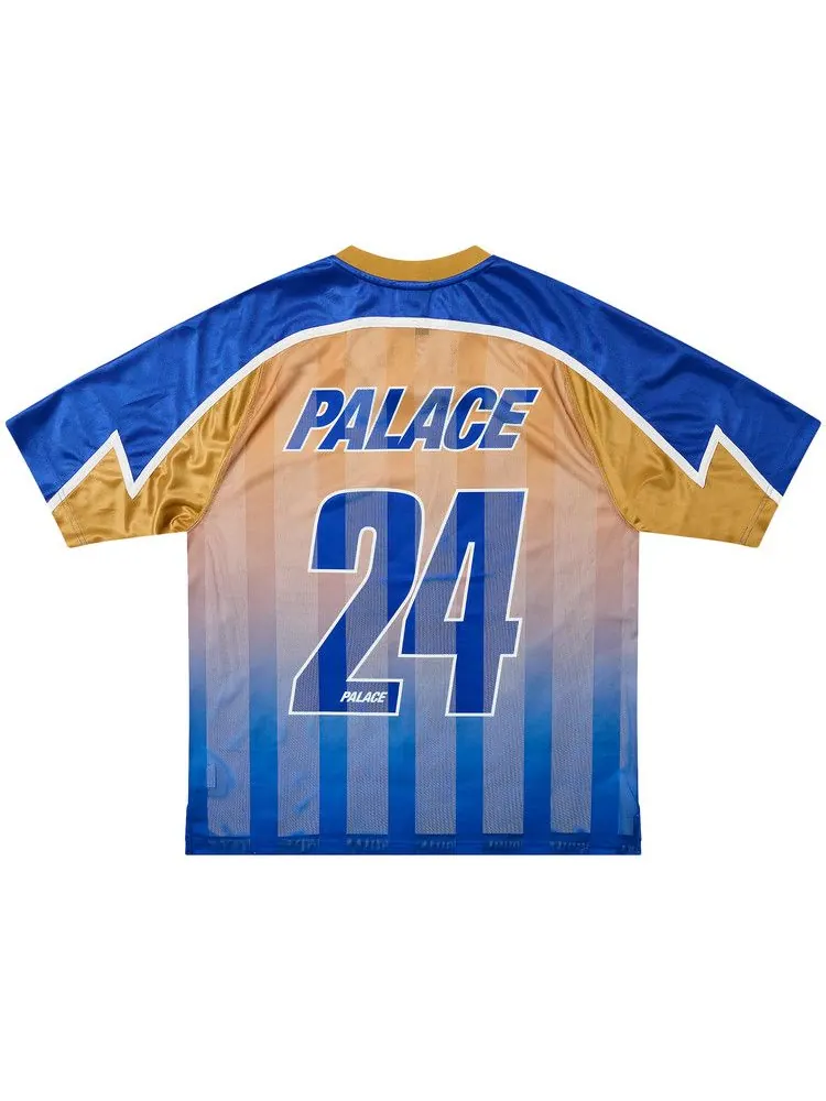 Джерси Palace Meshy Stripe Jersey — изображение 2 из 2, синий/золотистый