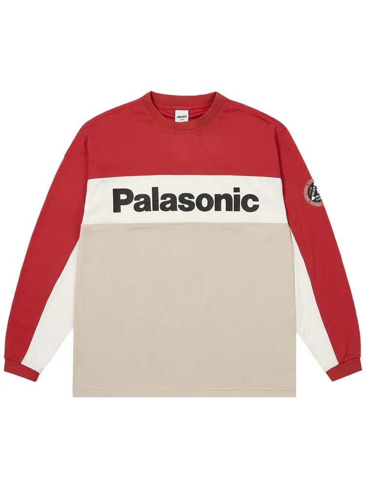 Лонгслив Palace Hi Ya Long-Sleeve 'Red' — изображение 1 из 2, красный