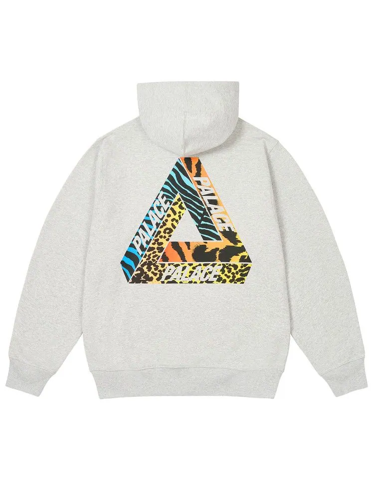 Толстовка Palace Jungle Dream Hood — изображение 2 из 2, серый