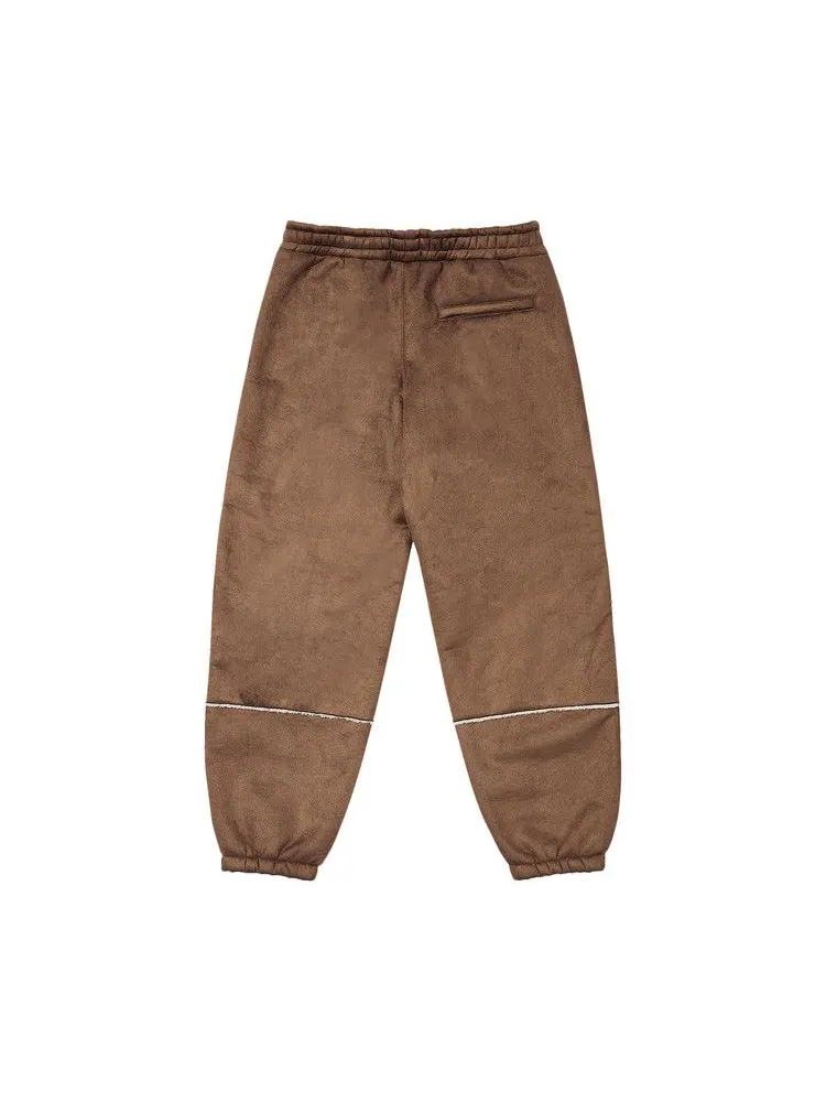 Джоггеры Palace Sherpa Faux Suede Jogger — изображение 2 из 2, коричневый
