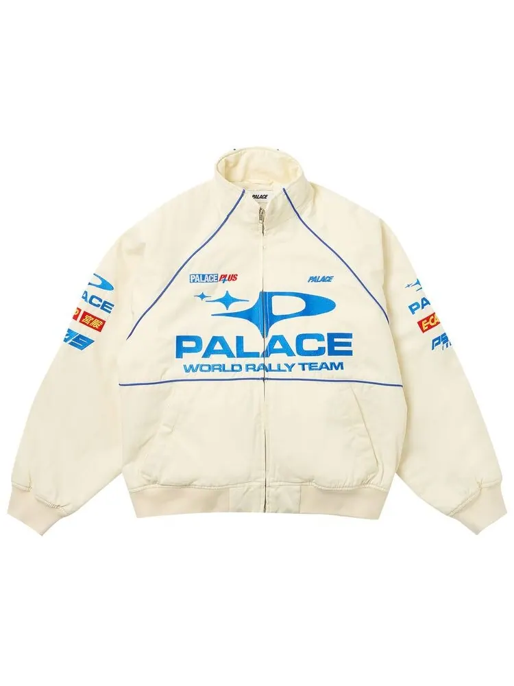 Куртка Palace Pally Rally Jacket Off White — изображение 1 из 3, белый