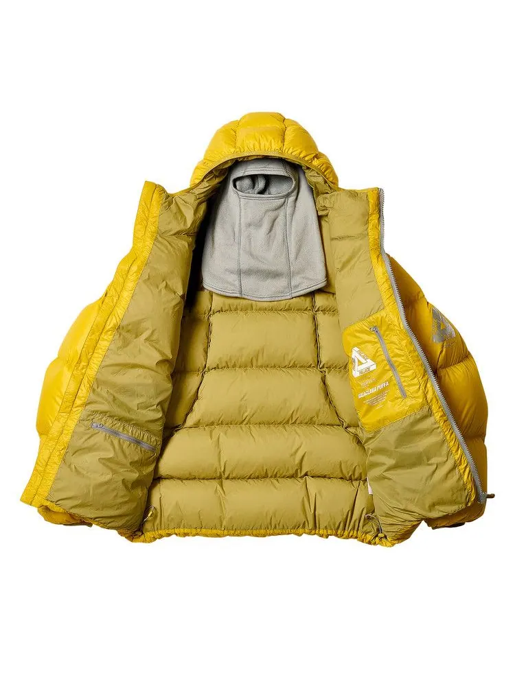Пуховик Palace PERTEX Opaque Balaclava Puffa — изображение 3 из 5, желтый