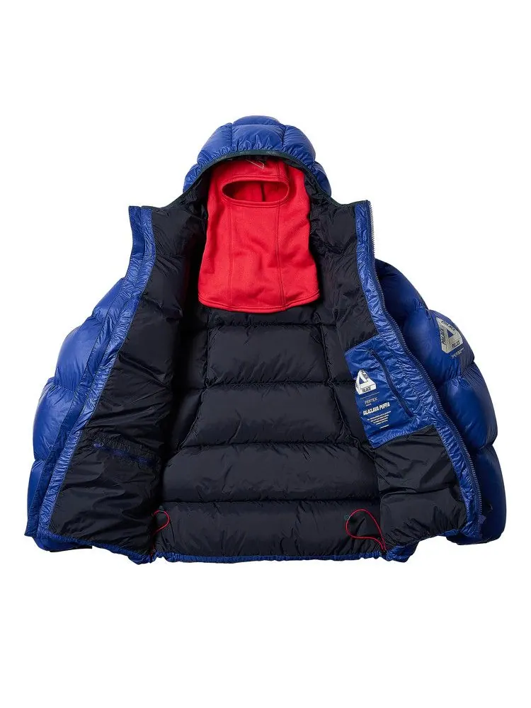 Пуховик Palace PERTEX Opaque Balaclava Puffa, Deep Ultra — изображение 3 из 5, синий