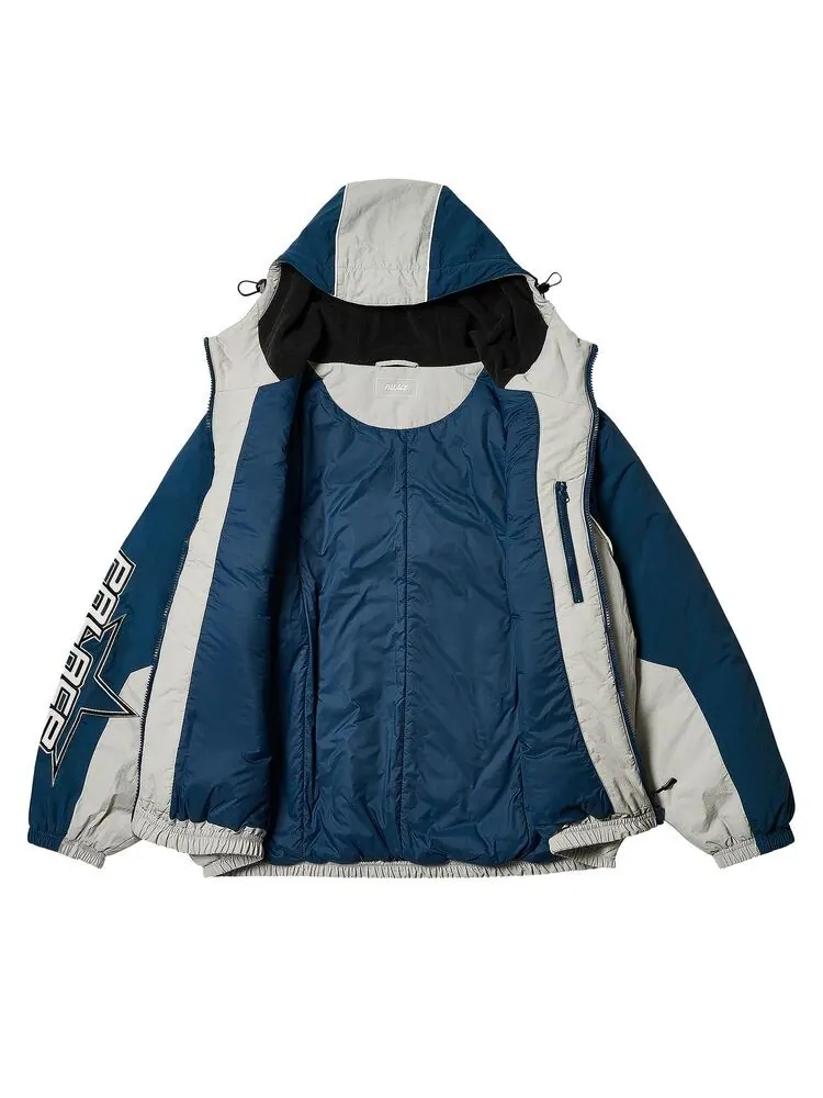 Куртка Palace Rs Stars Jacket Grey/Navy — изображение 2 из 4, серый/темно-синий