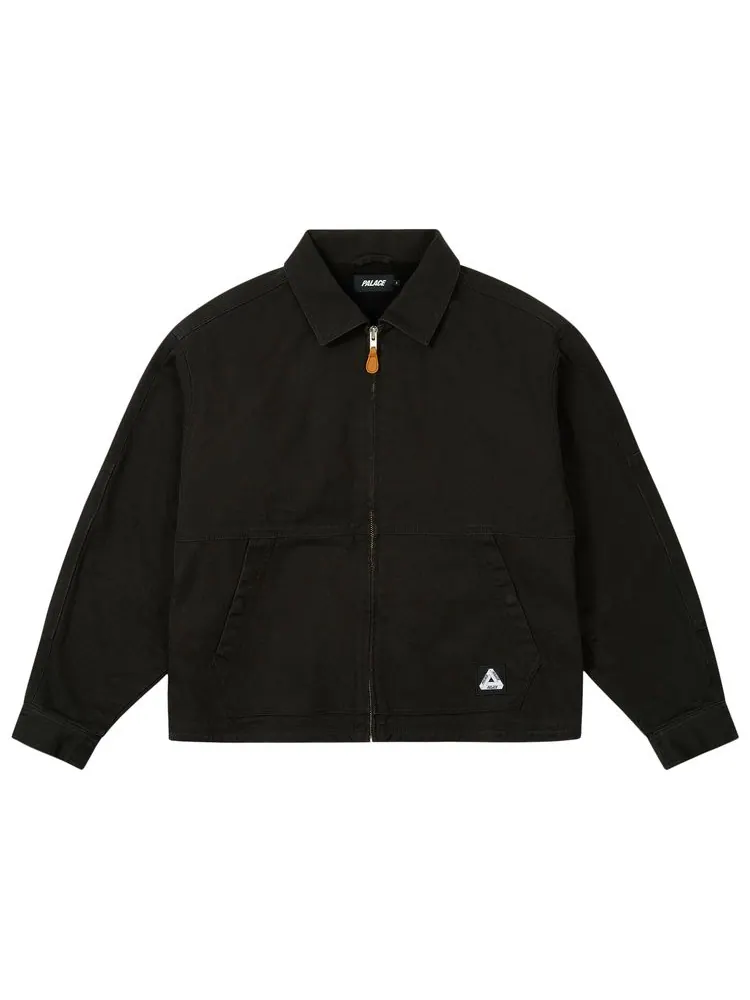 Куртка Palace Utility Fleece Jacket 'Black' — изображение 1 из 3, черный