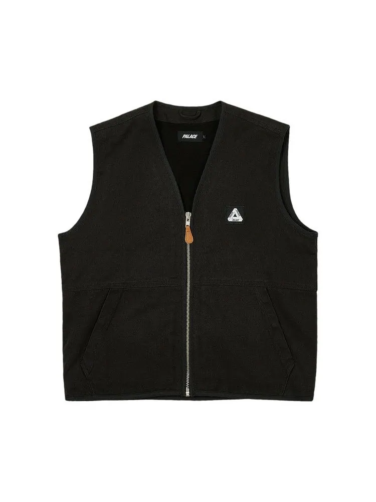 Утепленный жилет Palace Utility Vest — изображение 1 из 2, черный