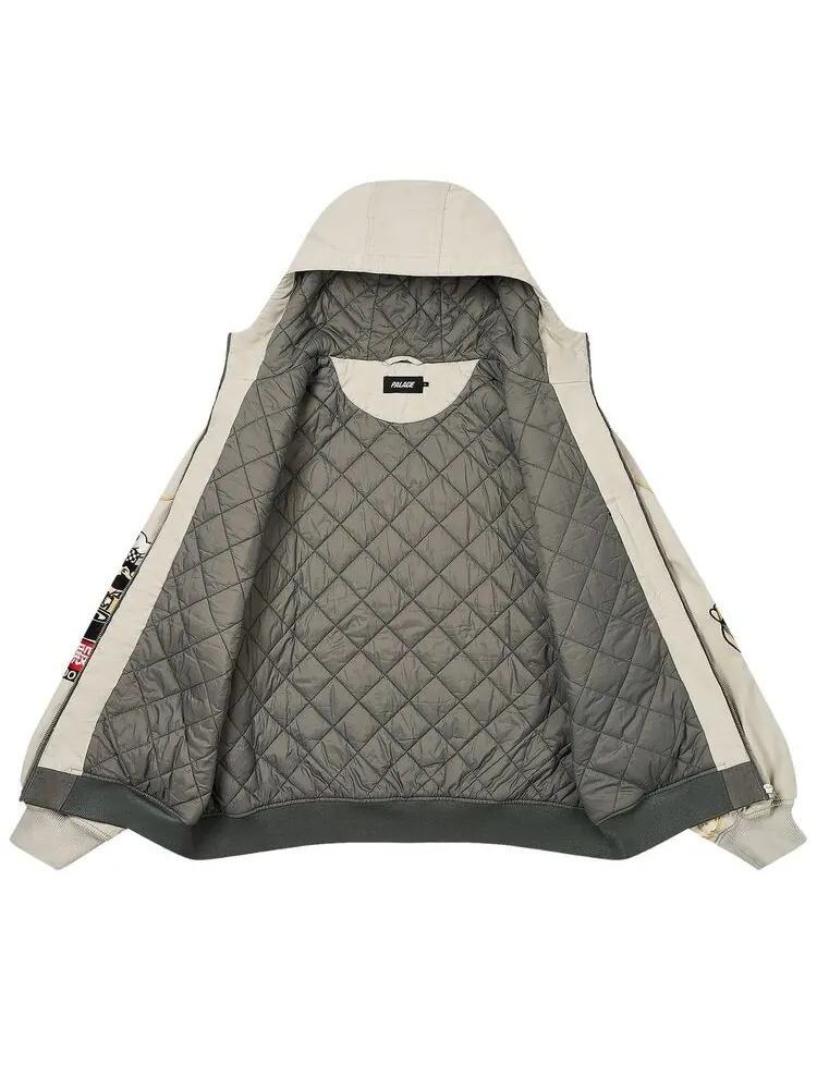 Куртка Palace Pasta Jacket Concrete Grey — изображение 2 из 3, серый