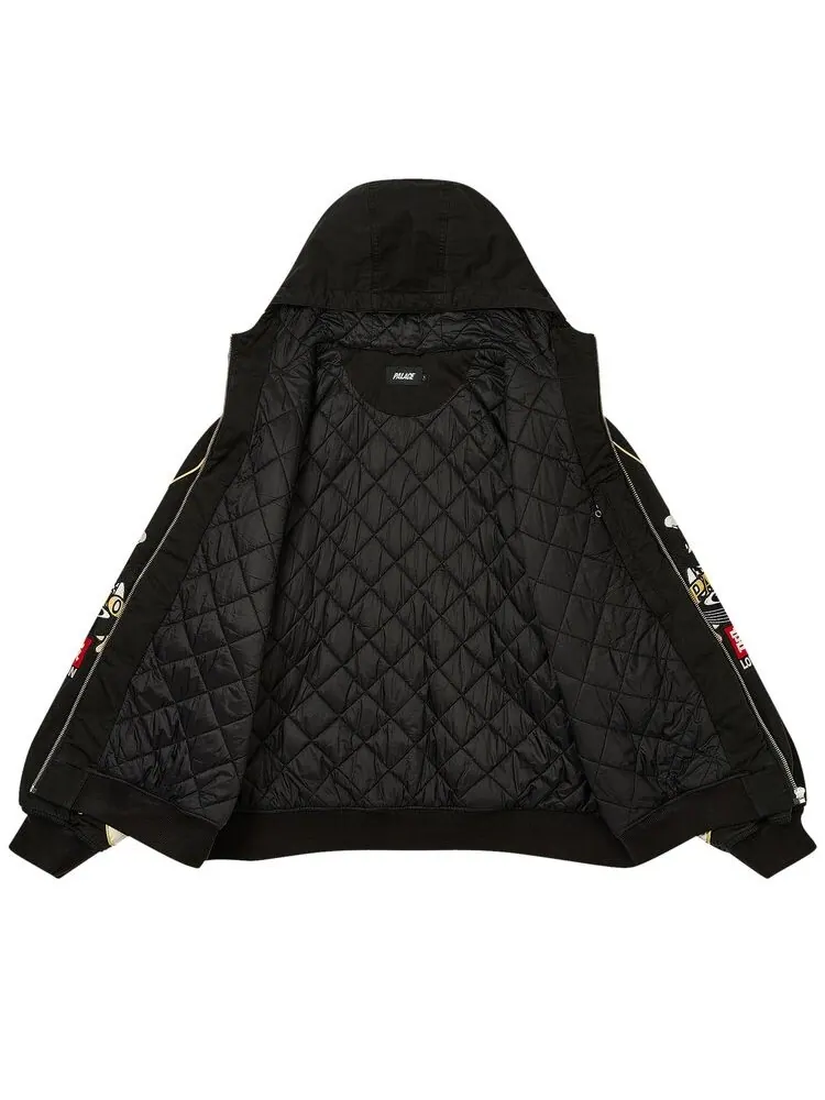 Куртка Palace Pasta Jacket Black — изображение 2 из 3, черный
