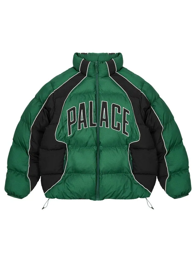 Пуховик Palace Sport Mit Puffa — изображение 1 из 2, зеленый/черный