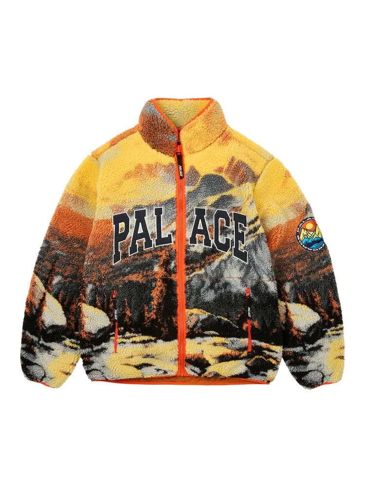 Куртка Palace Appalachian Funnel Fleece Palaska — изображение 1 из 2, оранжевый