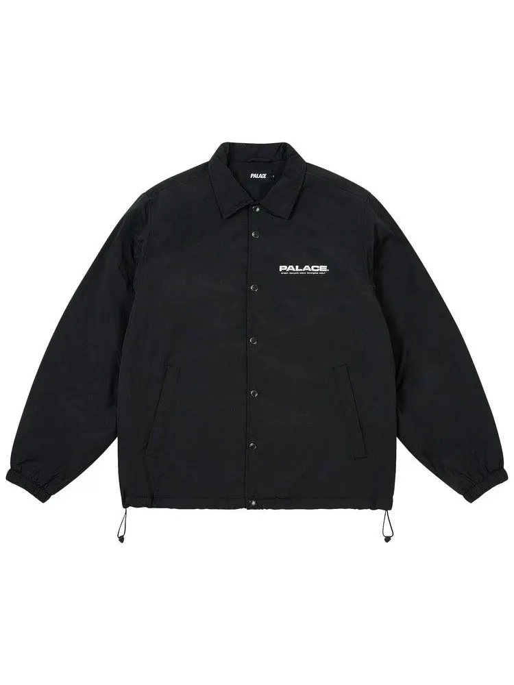 Куртка Palace Fleece Lined Coach Jacket — изображение 1 из 3, черный