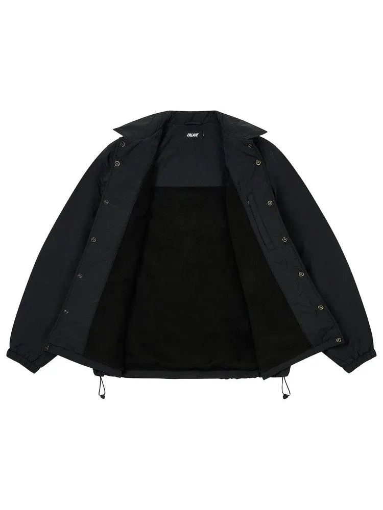 Куртка Palace Fleece Lined Coach Jacket — изображение 2 из 3, черный