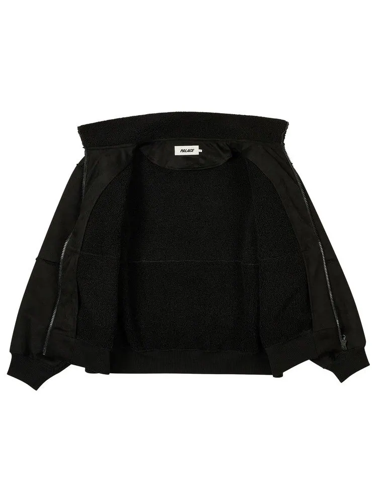 Топ Palace Sherpa Faux Suede Funnel — изображение 2 из 3, черный