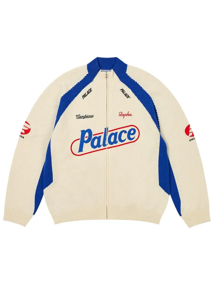 Толстовка Palace Rapha Zip Knit — изображение 1 из 2, белый