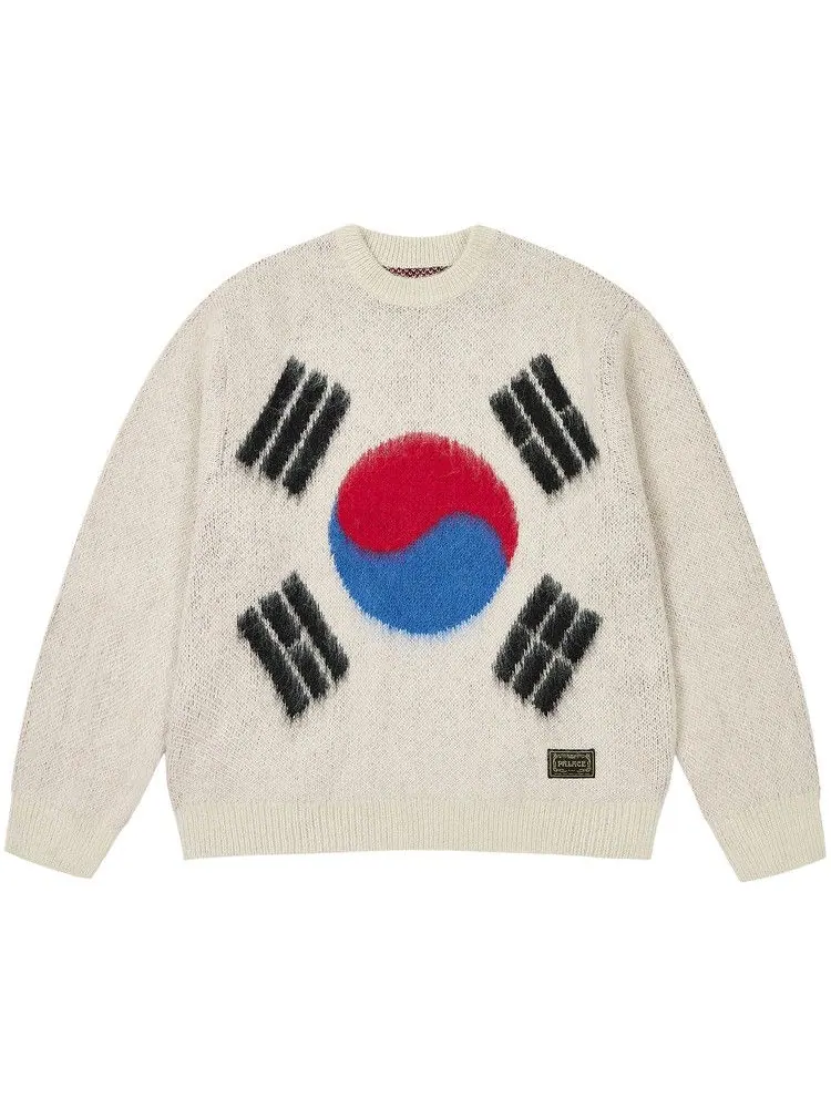 Топ Palace Hairy Flag Knit, South Korea — изображение 1 из 2, мульти