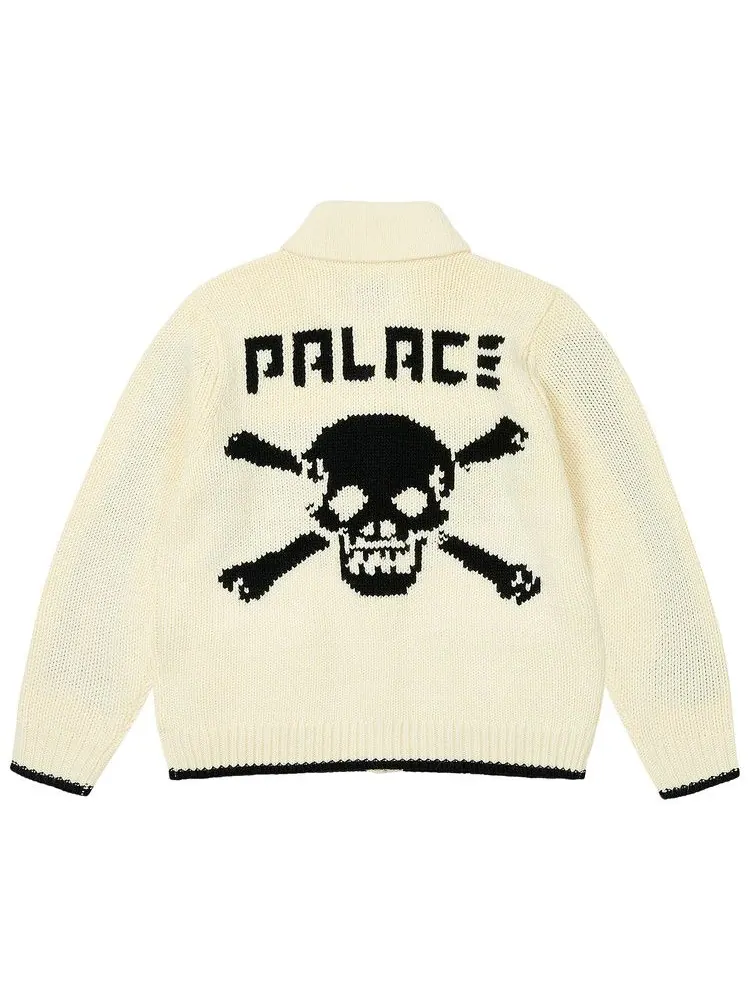 Топ Palace Bones Cowichan Knit — изображение 2 из 2, белый