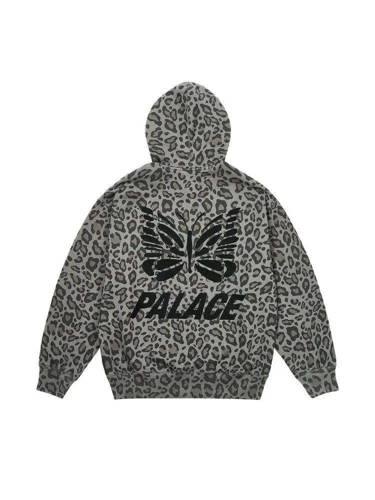 Худи Palace x Needles Hood Black — изображение 2 из 2, черный