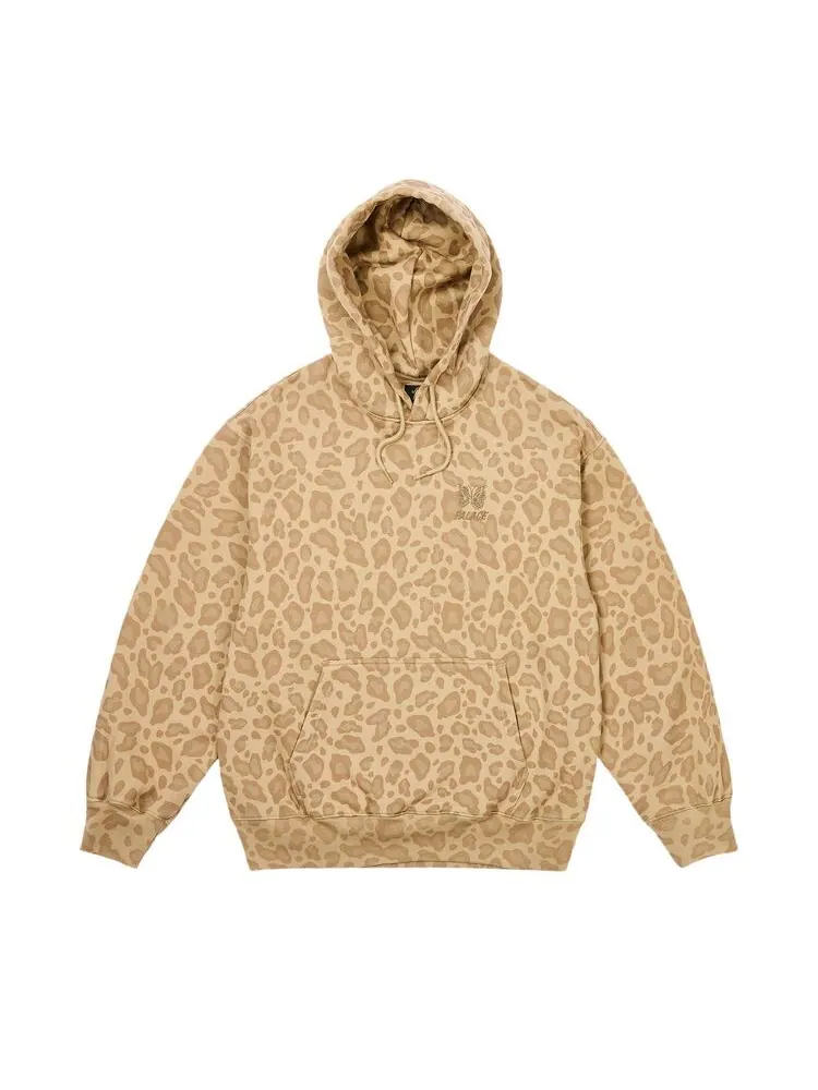 Худи Palace x Needles Hood Sand — изображение 1 из 2, желто-коричневый