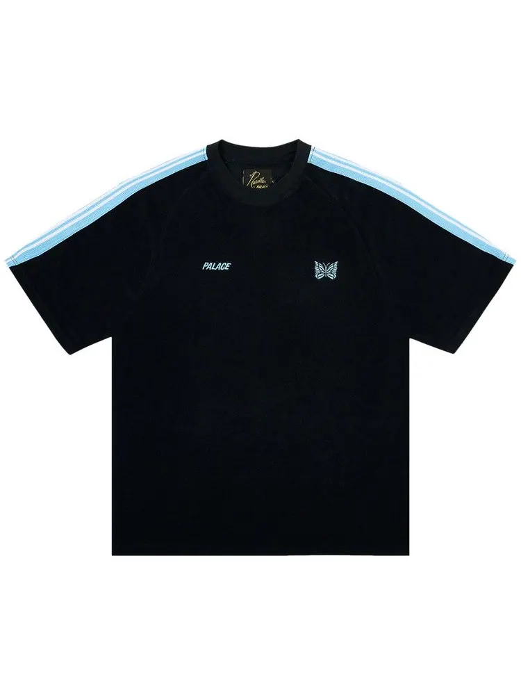 Футболка Palace x Needles Towelling T-Shirt — изображение 1 из 2, черный
