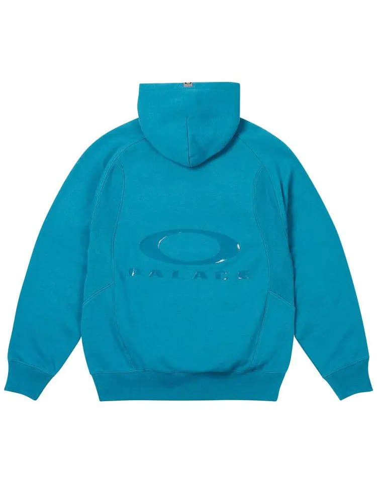 Толстовка Palace x Oakley Hood — изображение 2 из 2, синий
