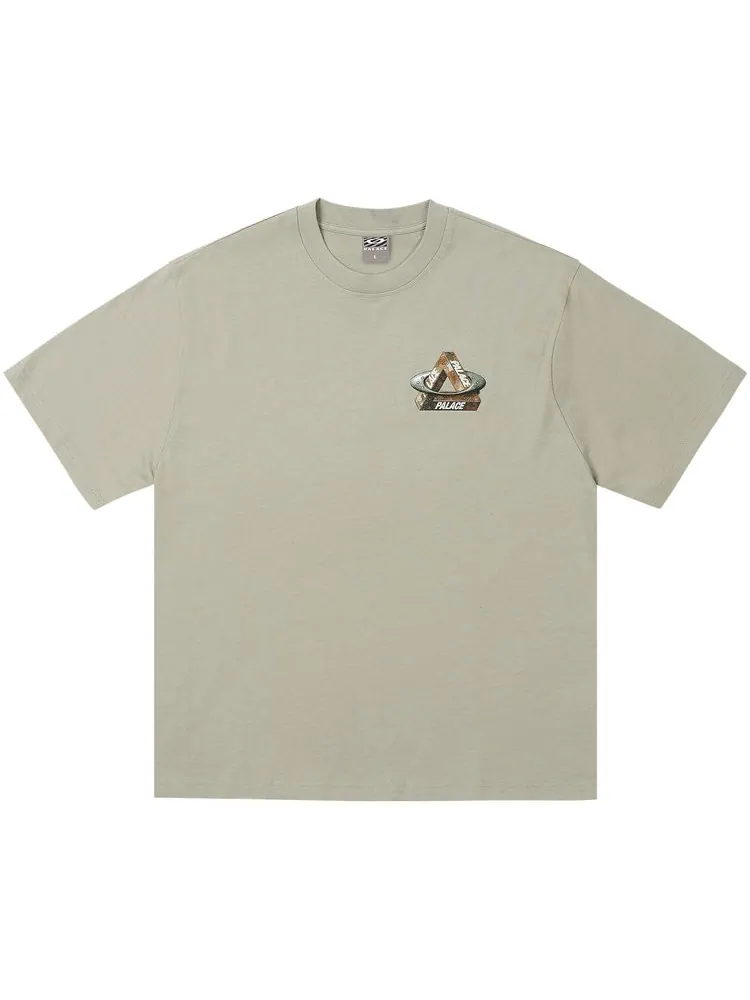 Футболка Palace x Oakley 'Grey' — изображение 1 из 2, серый