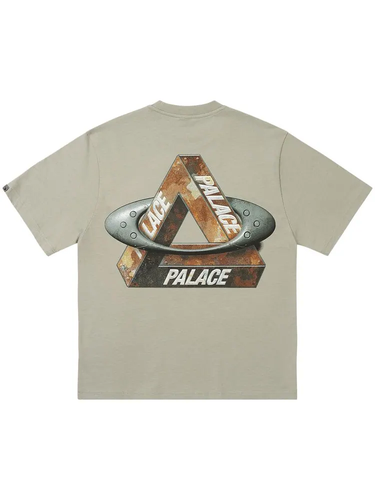 Футболка Palace x Oakley 'Grey' — изображение 2 из 2, серый