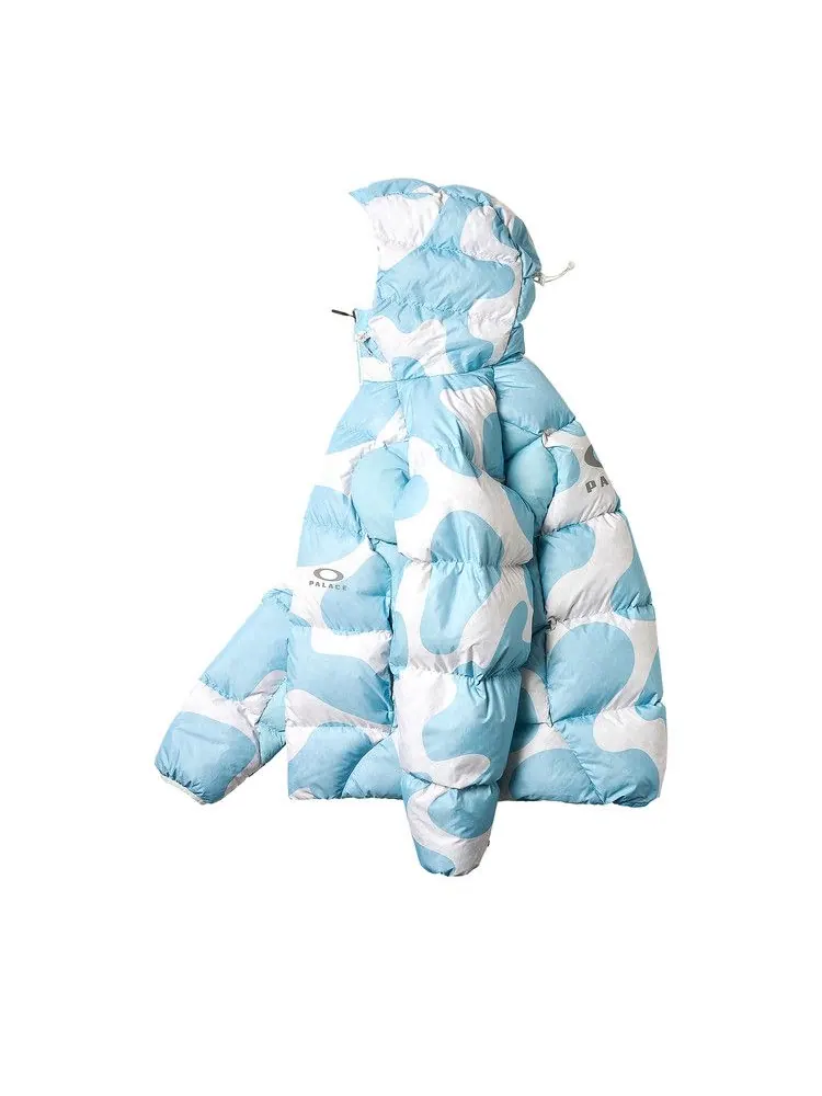 Пуховик Palace x Oakley Puffa — изображение 3 из 4, облачный