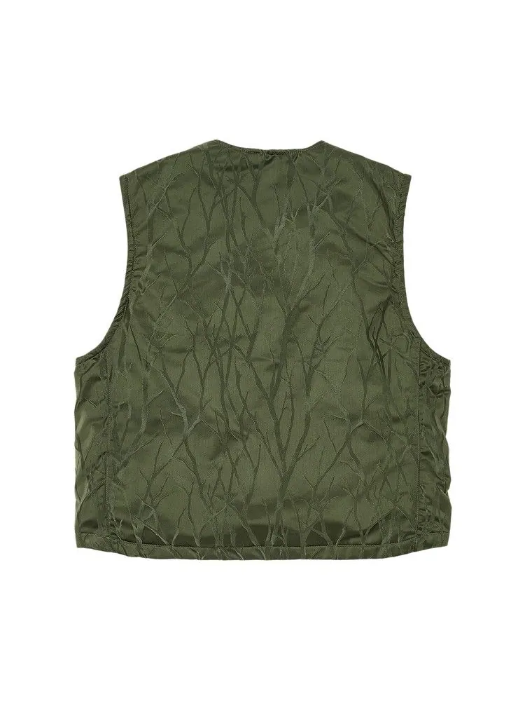 Утепленный жилет Palace x Porter-Yoshida & Co. Tanker Field Vest — изображение 2 из 3, оливковый