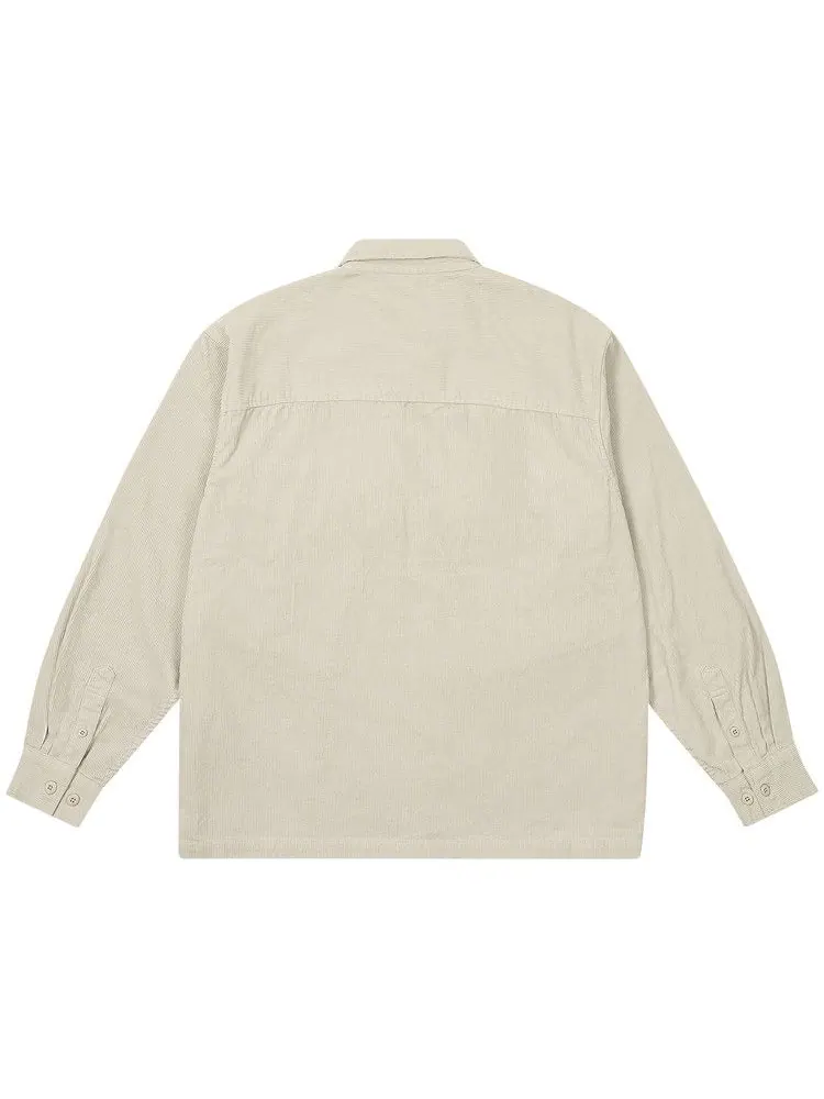 Рубашка Palace Cord PDU Overshirt — изображение 2 из 2, серый