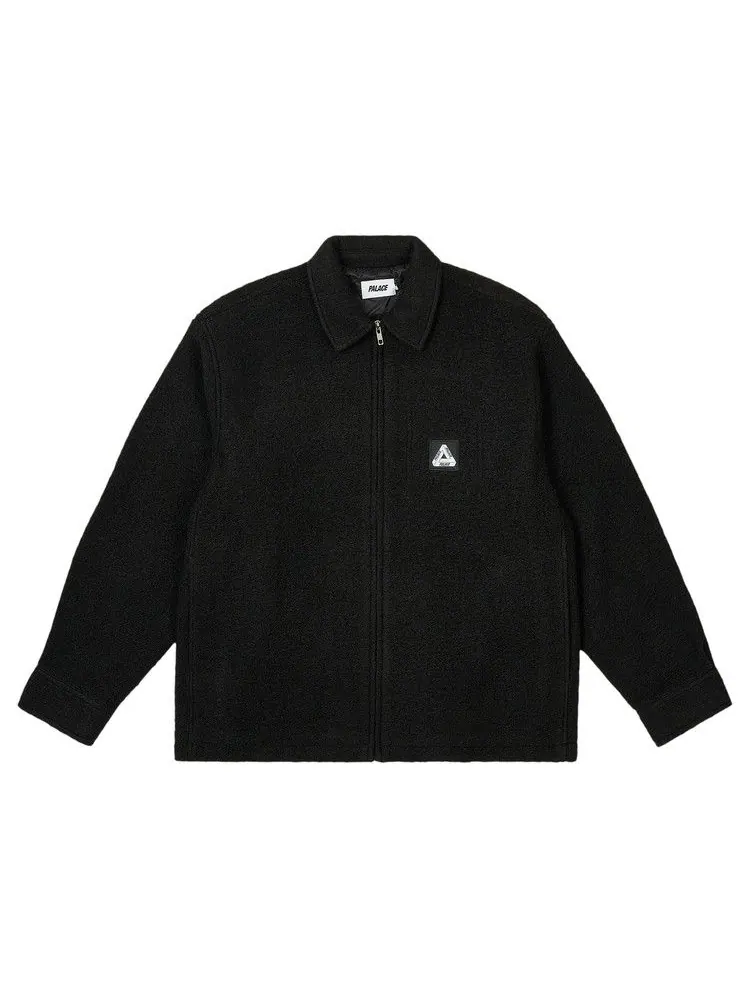 Куртка Palace Wooly Zip Jacket — изображение 1 из 2, черный