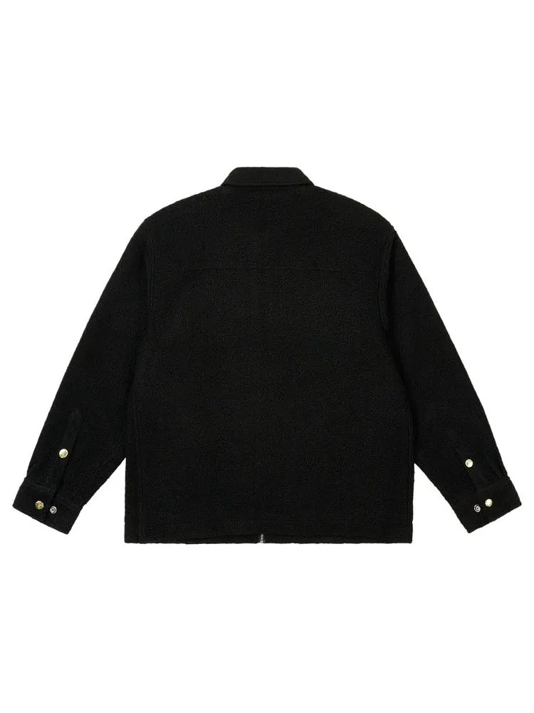 Куртка Palace Wooly Zip Jacket — изображение 2 из 2, черный
