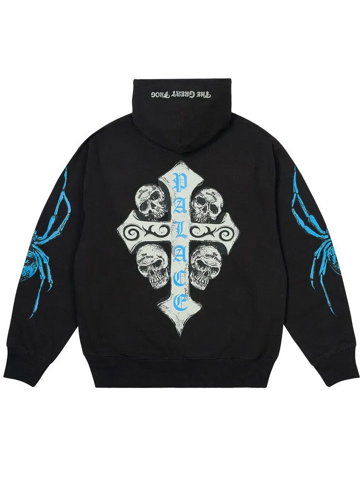 Толстовка Palace TGF Hood — изображение 2 из 2, черный